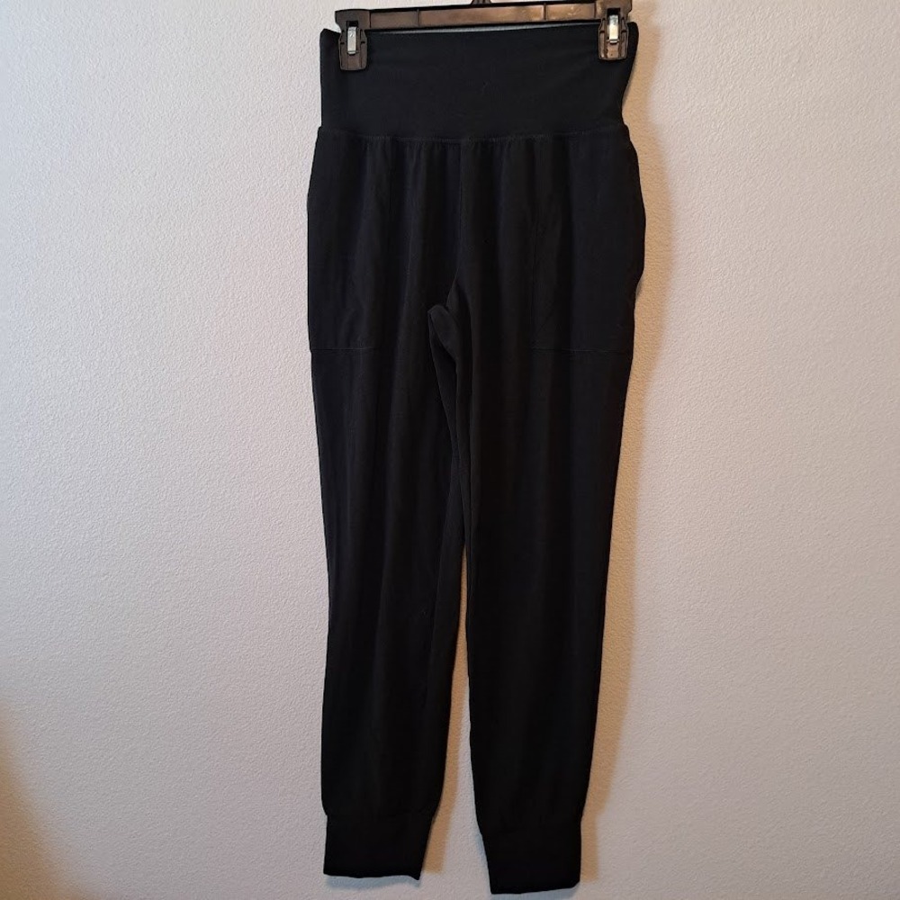 Athleta Salutation Jogger in Powervita Black High Rise‎ Yoga Pants Womens XS